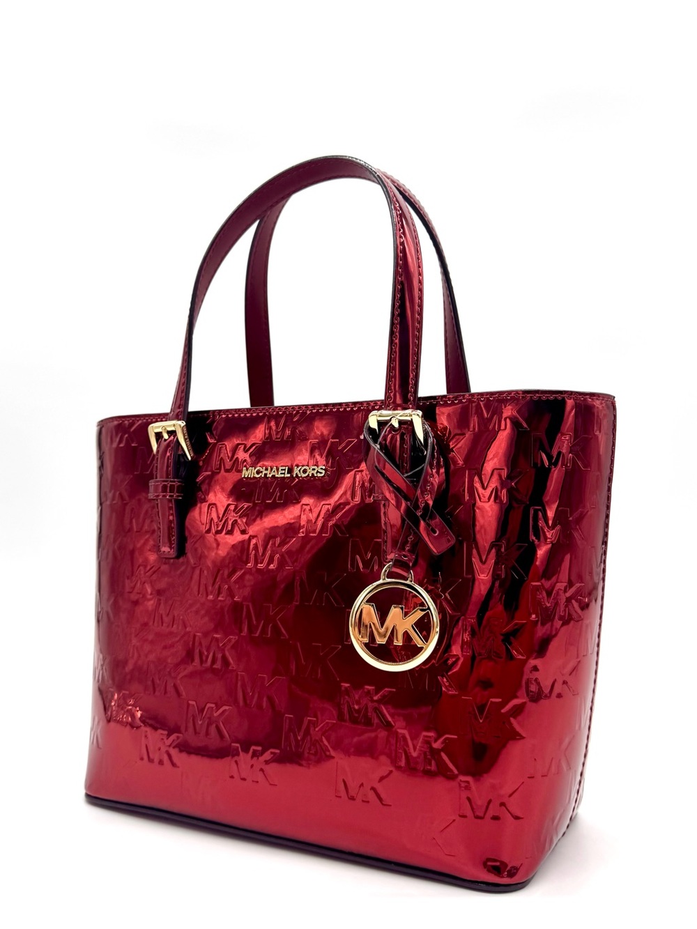 Michael Kors Jet Set Travel XS TZ Tote Bag Gold